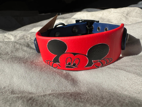 XXS Mickey Mouse in Rot/Blau